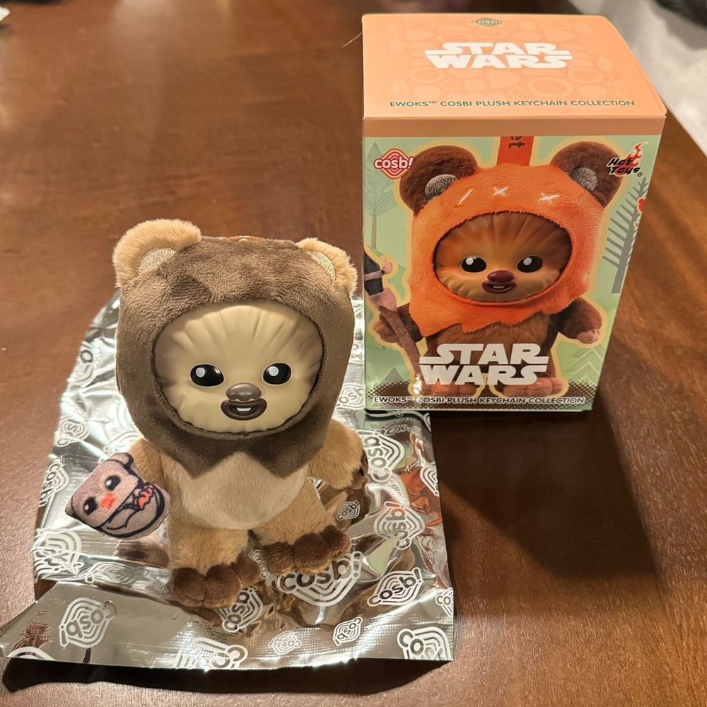 Zephee — COSBI Ewok Plush Pendant (with Baby Ewok!)